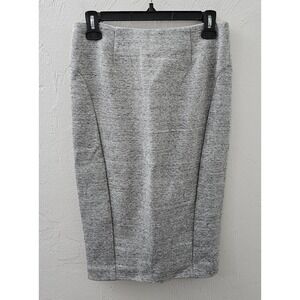 *NEW w/Tags Elizabeth and James Women's Size 6 Gray Carolann Pencil Zip Skirt‎